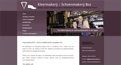 Desktop Screenshot of kleermakerijbos.nl
